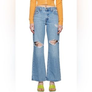 Levi’s “high loose” Jean. 24. Brand new without tags.